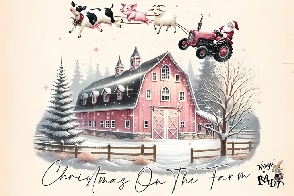 Christmas on the Farm Merry Christmas